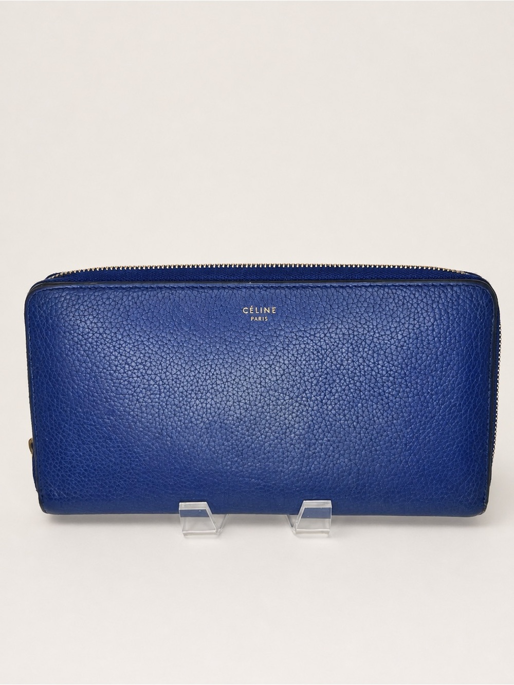 Celine Blue Continental Long Wallet